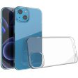 iPhone 13 Crystal Clear Fleksibel Plastik Cover - Gennemsigtig Online Sale