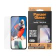 Samsung Galaxy A55 (5G) PanzerGlass Ultra Wide Fit Re:fresh Skærmbeskyttelse m. EasyAligner - Platinum Strength - Gennemsigtig For Sale