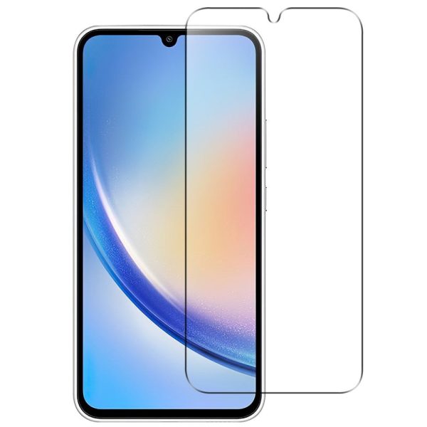 Samsung Galaxy A55 (5G) Arc Edge Hærdet Glas Skærmbeskyttelse - Case Friendly - Gennemsigtig Fashion