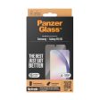 Samsung Galaxy A55 (5G) PanzerGlass Ultra Wide Fit Re:fresh Skærmbeskyttelse m. EasyAligner - Platinum Strength - Gennemsigtig For Sale