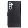 Samsung Galaxy S24 Litchi Læder Cover m. Pung - Sort Discount