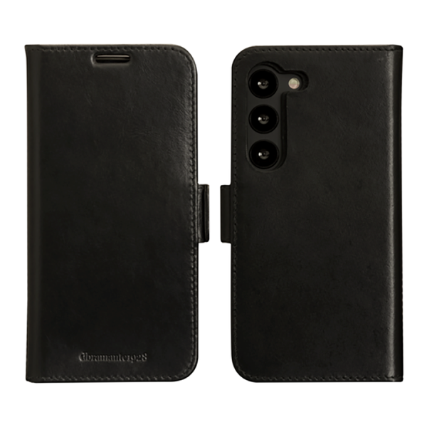 Samsung Galaxy S23 dbramante1928 Lynge Ægte Læder Magnet Cover - Black Discount