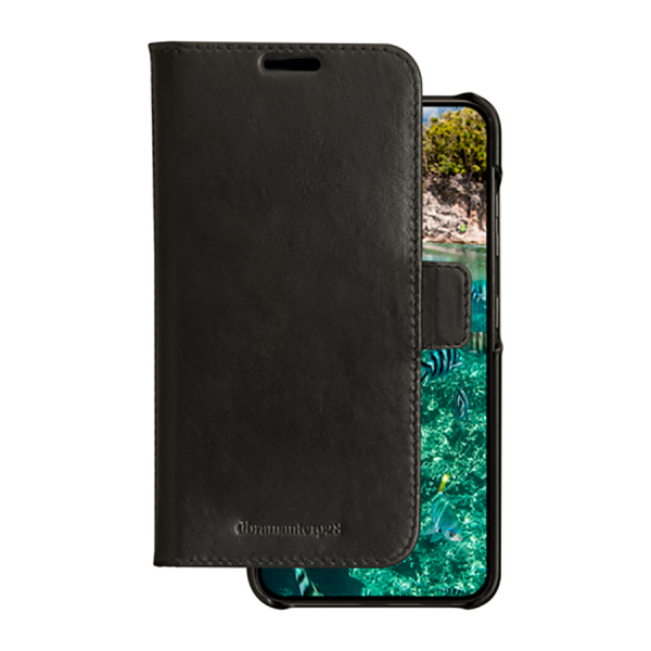 Samsung Galaxy S23 dbramante1928 Lynge Ægte Læder Magnet Cover - Black Discount