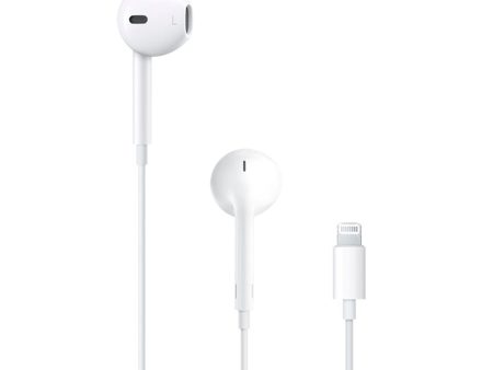 Apple EarPods med Lightning Connector (MWTY3ZM A) - Hvid Online Hot Sale