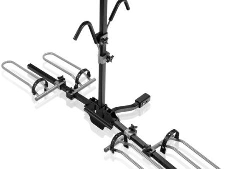 2-Bike Hitch Mount Bike Rack for 1-1 4 Inch or 2 Inch Receiver-Black Online