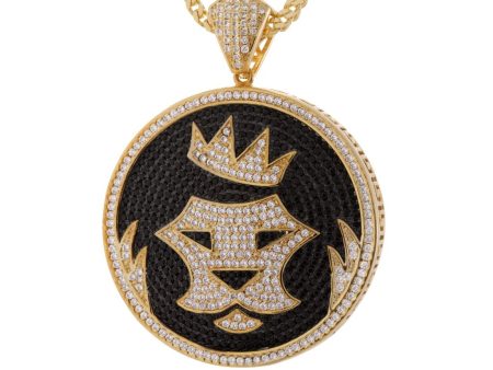 King Ice Shield Necklace on Sale