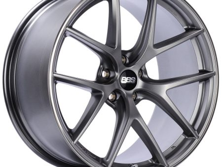 BBS CI-R 19x9 5x120 ET44 Platinum Gloss Rim Protector Wheel -82mm PFS Clip Required For Sale