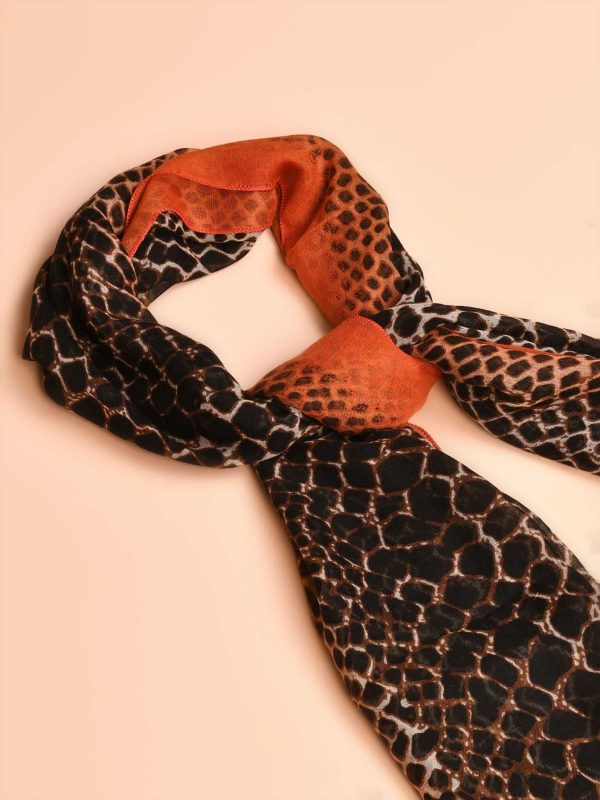 Printed Viscose Scarf Online now