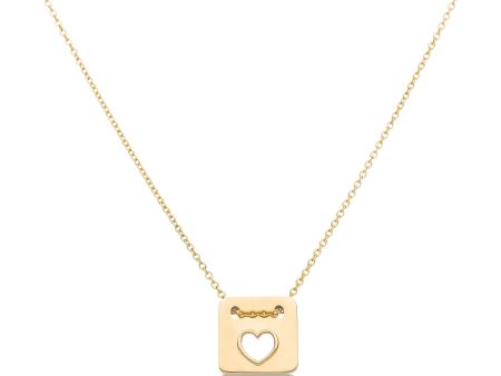 Love Necklace in 14k Gold Fashion