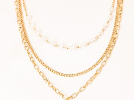 Embellished Layered Necklace on Sale