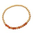 4mm Beads With Your Choice of Gemstone Bracelet Discount