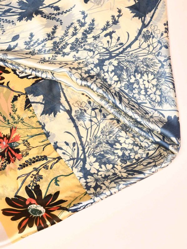 Printed Silk Scarf Online Sale