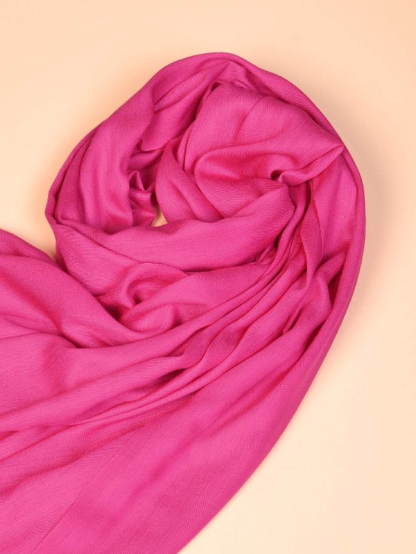 Classic Viscose Scarf - Pink Online Hot Sale