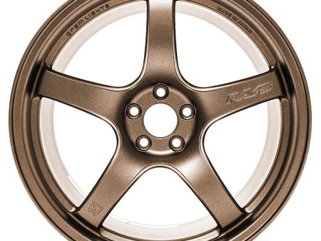 Gram Lights 57CR 18x10.5 +22 5-114.3 Bronze 2 For Sale