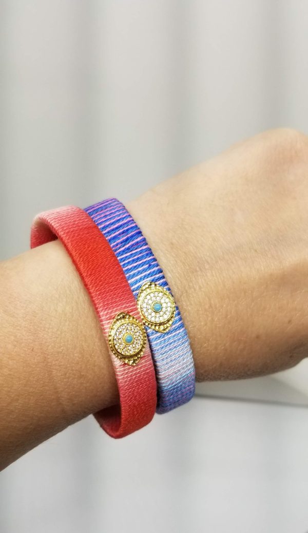 Bracelet With Evil Eye Charm Fashion