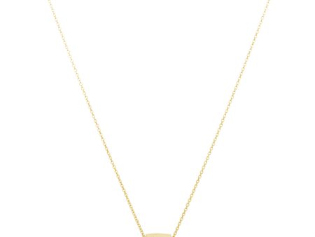 14k Gold Chai Bead Necklace With Chain For Discount