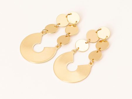 Dangling Coins Earrings For Cheap